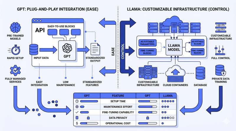 Llama or GPT: A Practical Comparison for US Enterprises Making the Decision Now